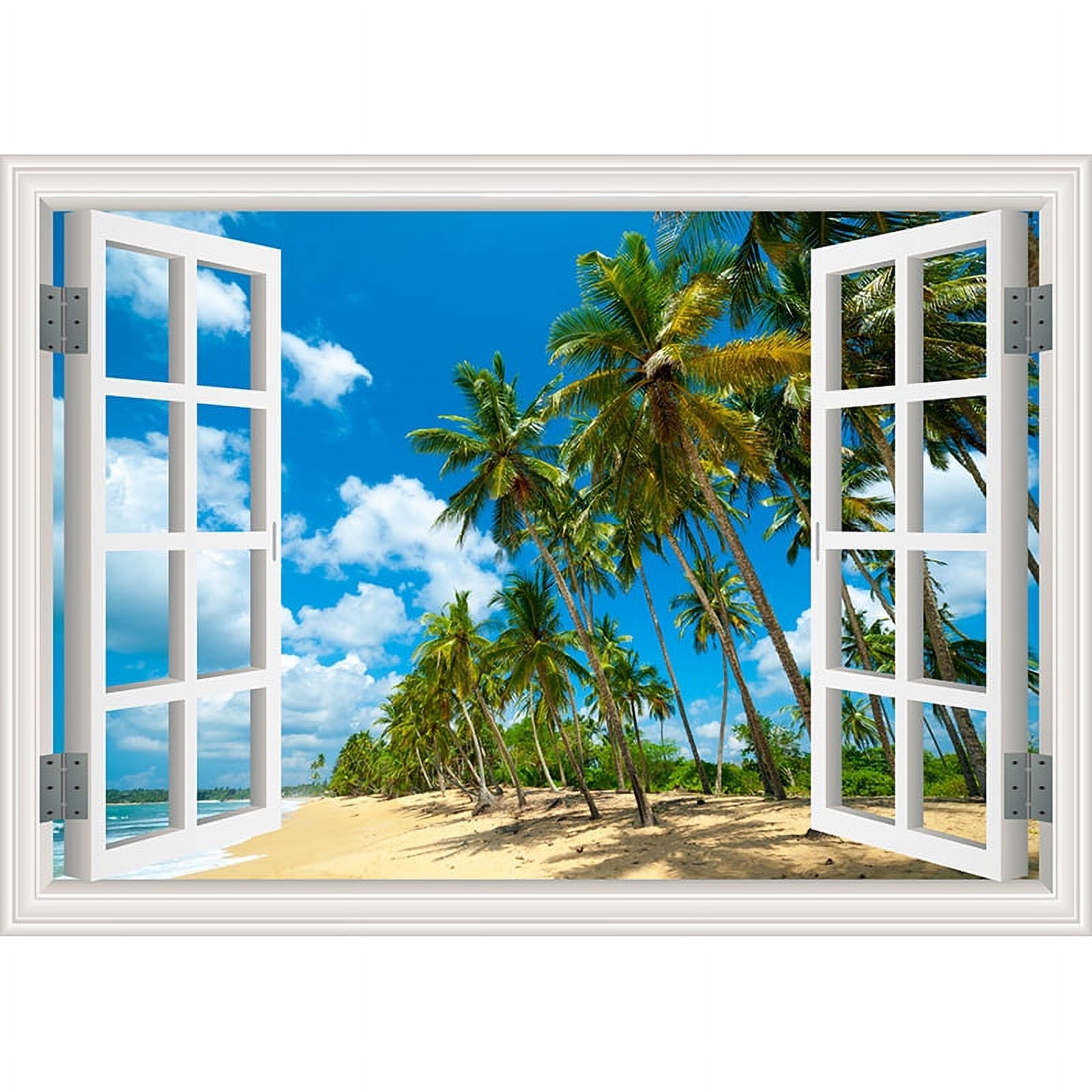 Outside Window Backdrop Outside The Window Natural Scenery Photography Background Indoor ...