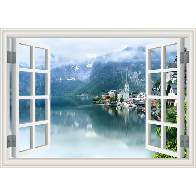 Outside Window Backdrop Outside The Window Natural Scenery Photography Background Indoor ...