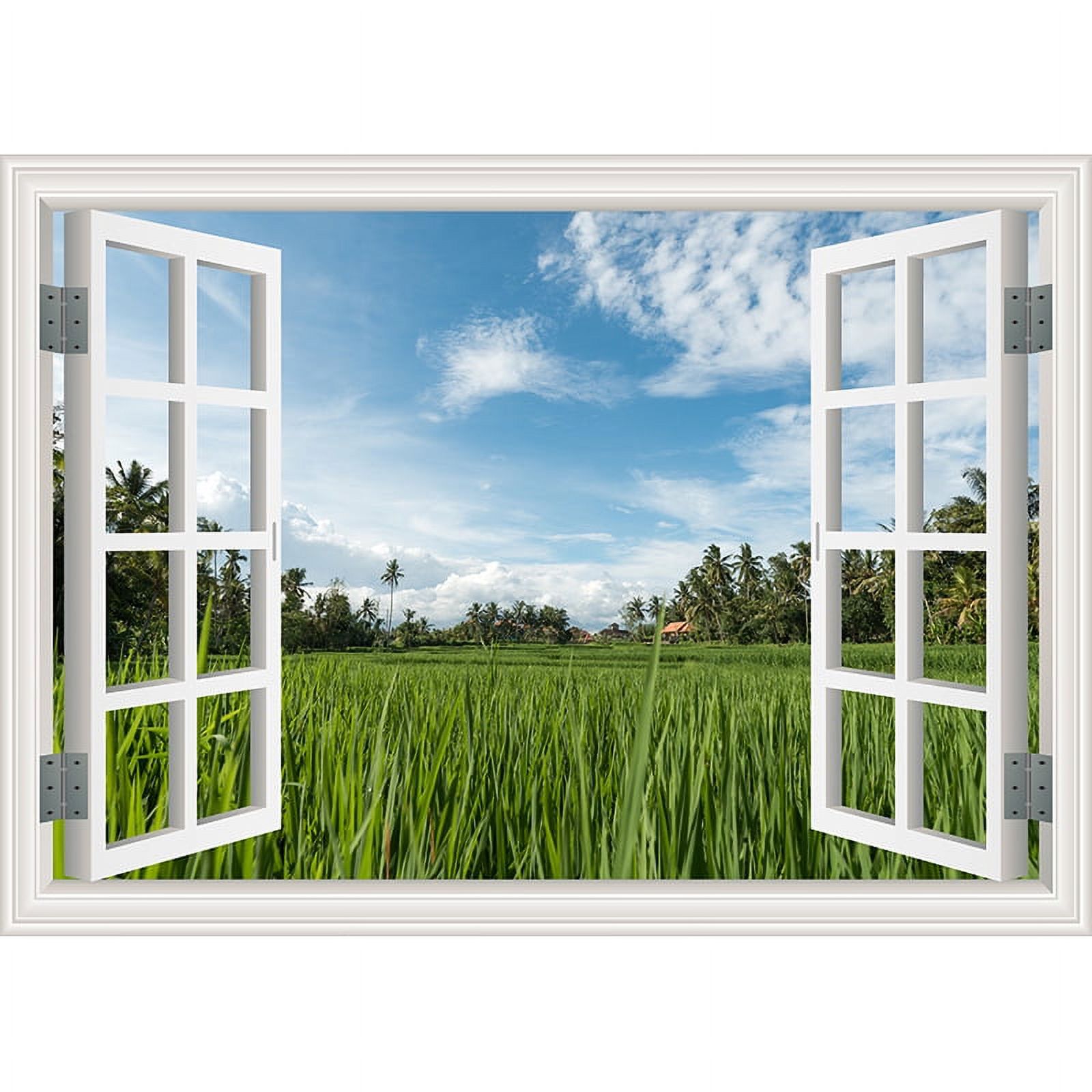 Outside Window Backdrop Outside The Window Natural Scenery Photography Background Indoor ...