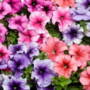 Outsidepride Petunia Multiflora Veined - 1000 Seeds