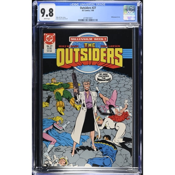 Outsiders #27 - CGC 9.8 Comic Book