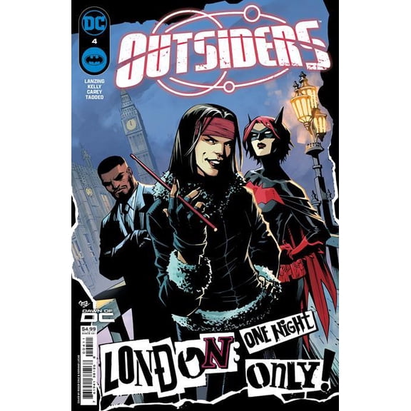 Outsiders #4 Cvr A Roger Cruz DC Comics Comic Book