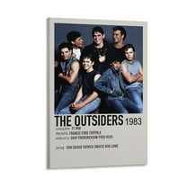 The Outsiders Classic Movie Posters & Prints(2) Artworks Picture Print Poster Wall Art Painting Canvas Gift Decor Home Posters Decorative 24x36inch(60x90cm)