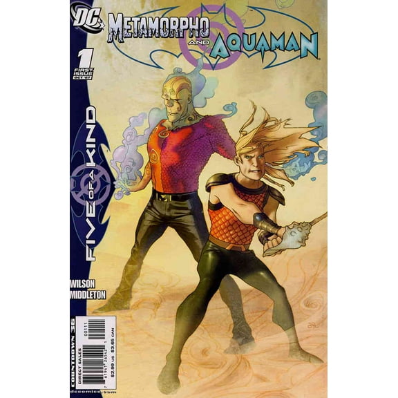 Outsiders: Five of a Kind-Metamorpho/Aquaman #1 VF ; DC Comic Book