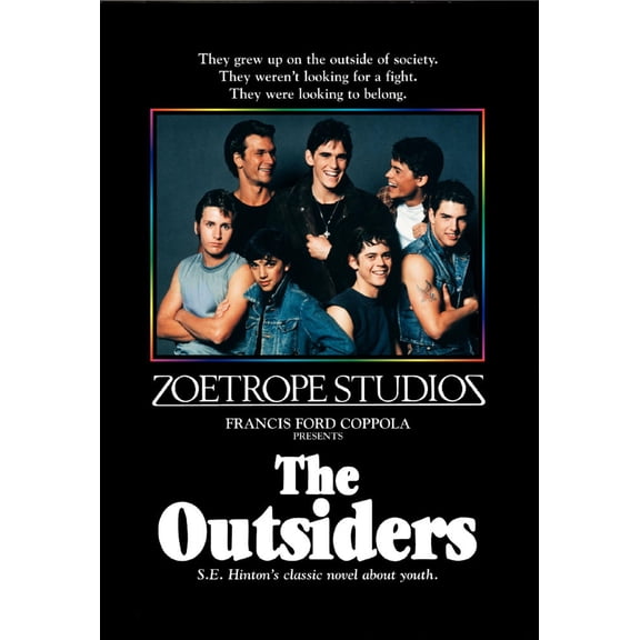 Outsiders The Movie Poster 16in x 24in 16x24 #422868 Multi-Color Square Adults Best Posters