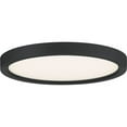 thumbnail image 1 of Outskirt 15W 1 Led Flush Mount 1 Inch High-Earth Black Finish Quoizel Lighting Ost1711ek, 1 of 5