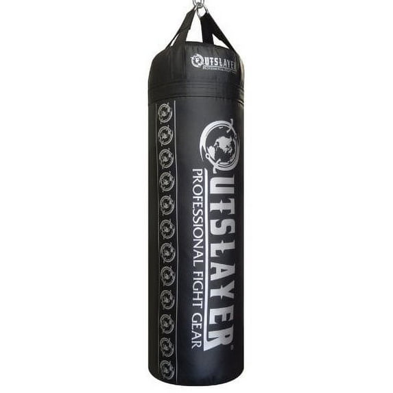 Outslayer Filled Heavy Punching Bag, 80 lb, Black