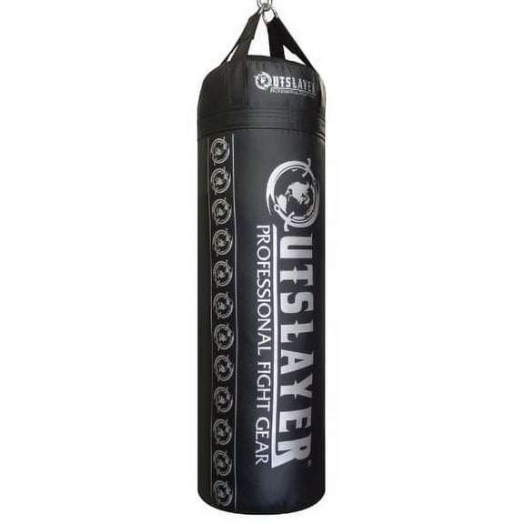 Outslayer Filled Heavy Punching Bag, 80 lb, Black