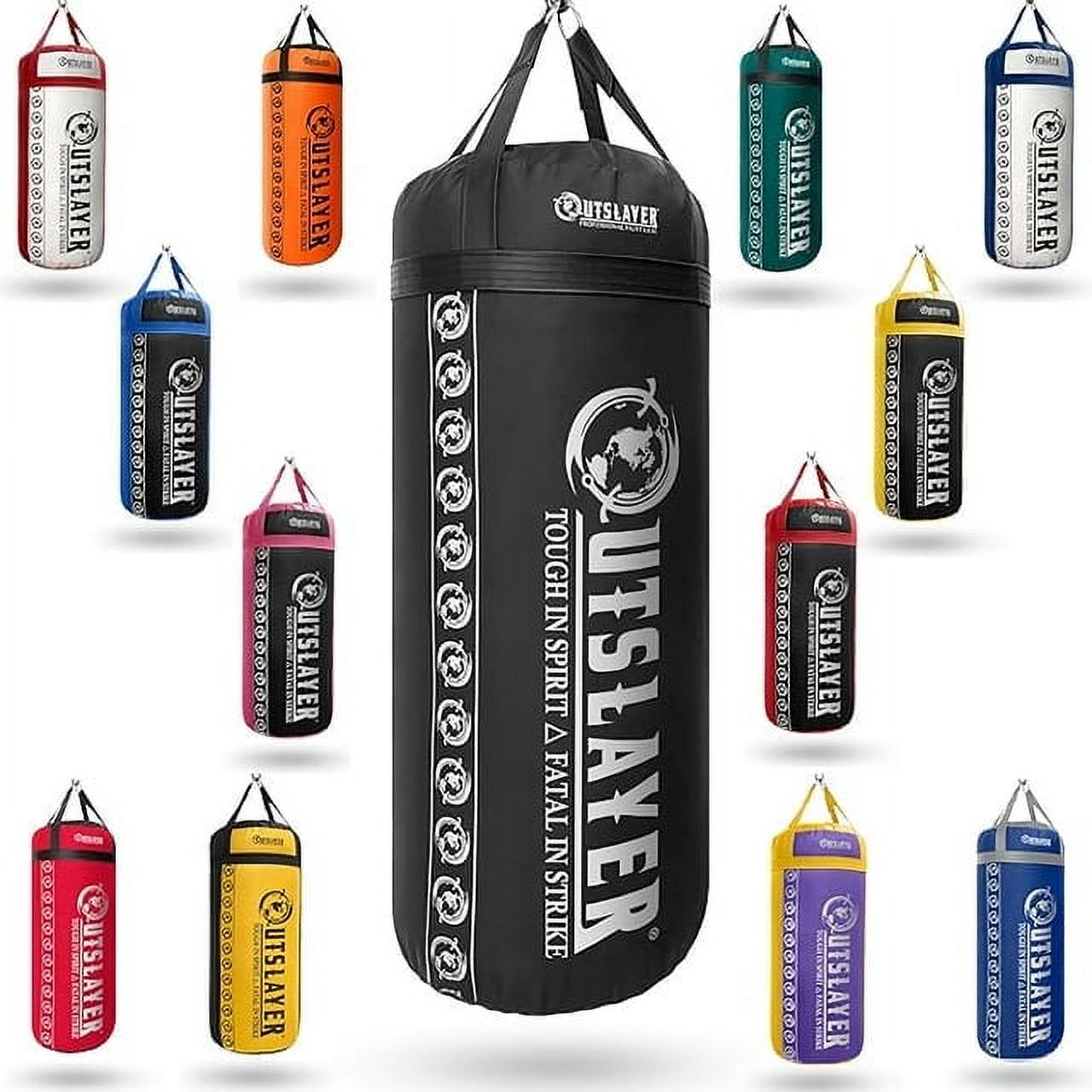 Boxing Slayer Outslayer New XXL 150 LB Heavy Boxing Punching Bag - Versatile Training ...