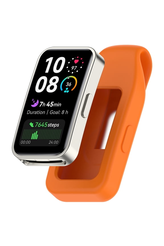 Outstanding Silicone Watch Band With Reinforced Stress Point Design | Fitness Adjustable Clasp Lock Compatible With Smart Watch | For Business Trips Black