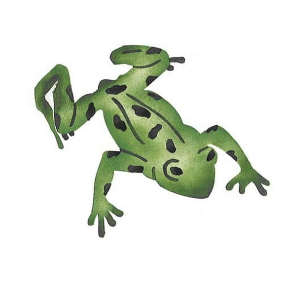Outstretched Frog Wall Stencil SKU #2628 by Designer Stencils