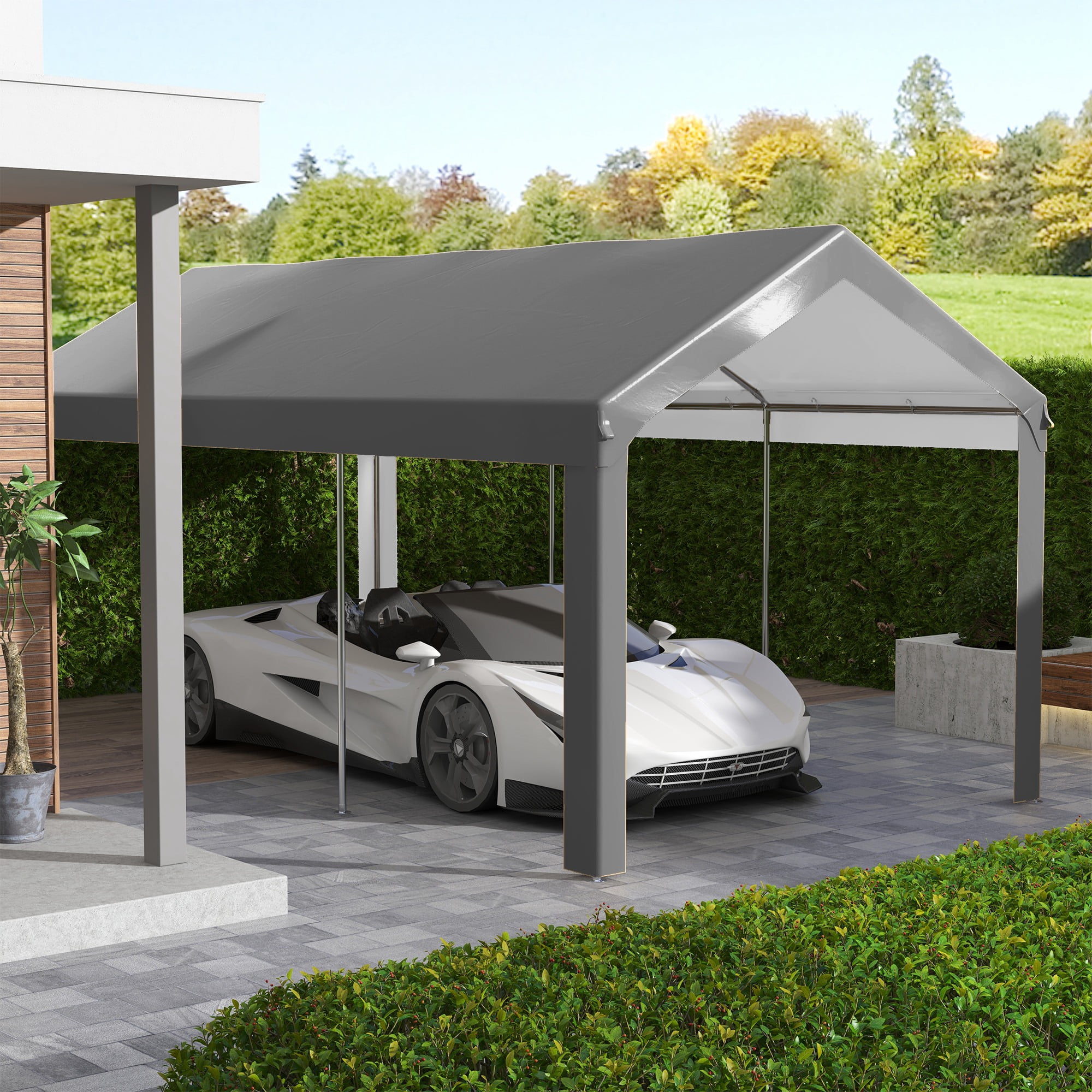 Outsunny-10-x-20ft-Carport-