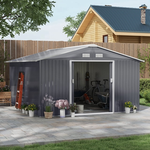 outsunny-metal-building-garden-tool-house-storage-shed-11-x-13-w