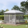 thumbnail image 1 of Outsunny 11' x 11' Pop Up Screened Gazebo Tent, Water-Resistant, 1 of 9
