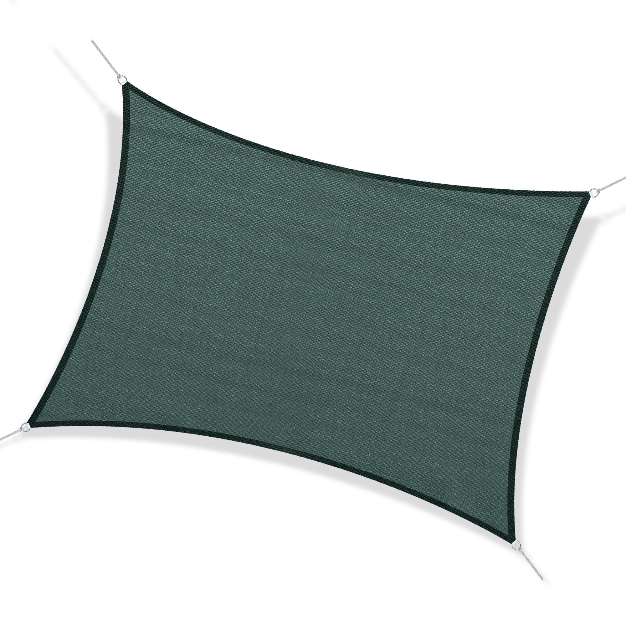Patio Shades Outsunny 16' x 20' Sun Shade Sail Canopy, Rectangle UV ...
