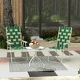 thumbnail image 1 of Outsunny 2pc Patio Folding Chairs, Outdoor Camping Chairs, Green, 1 of 9