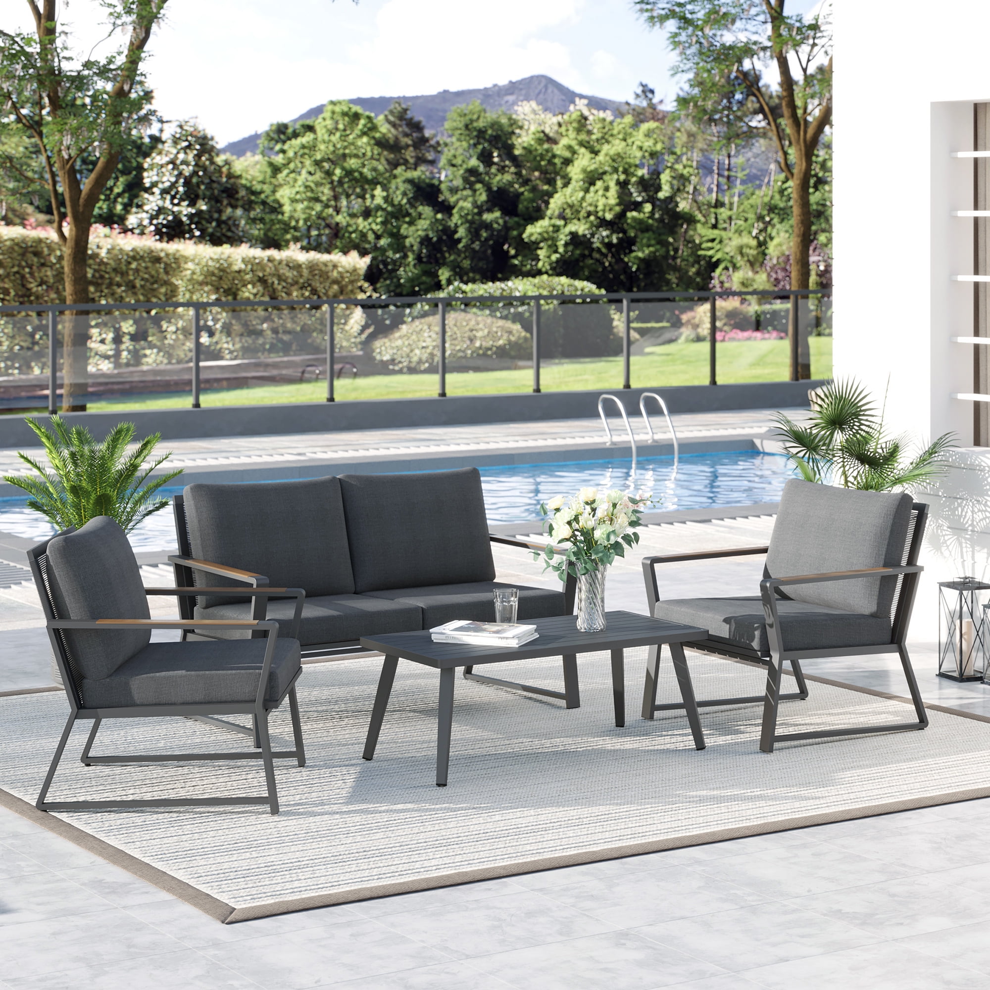Outsunny 4 piece discount