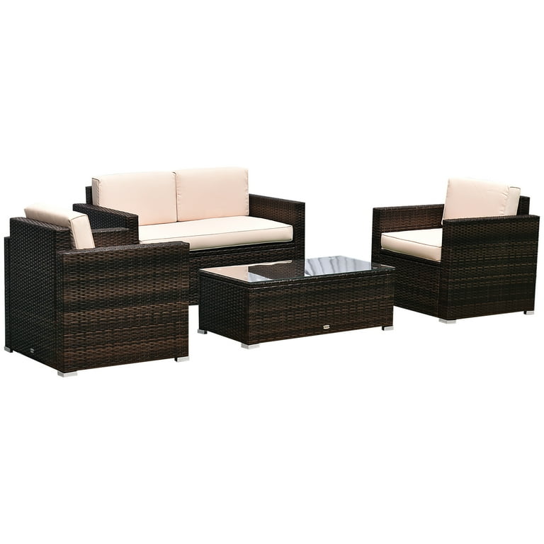 Outsunny rattan online chairs