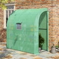 thumbnail image 1 of Outsunny 7' x 3' x 7' Plant Garden Greenhouse with Window, Green, 1 of 9