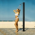 thumbnail image 1 of Outsunny 7ft Outdoor Solar Heated Shower with 360 Rotating Shower Head, Foot Shower Faucet, Temperature and Pressure Adjustable, Holds 9.2 Gallons for Backyard Pool, 1 of 9