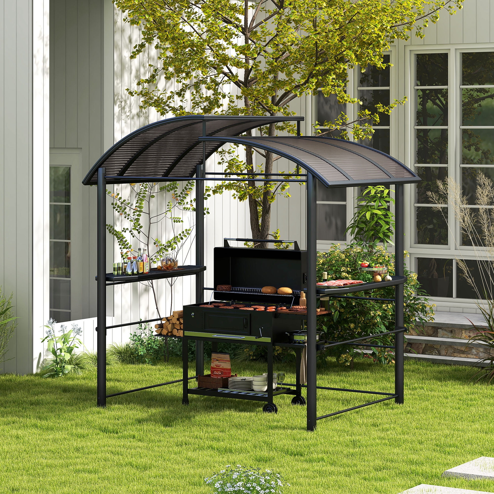Diy Grill Shelter