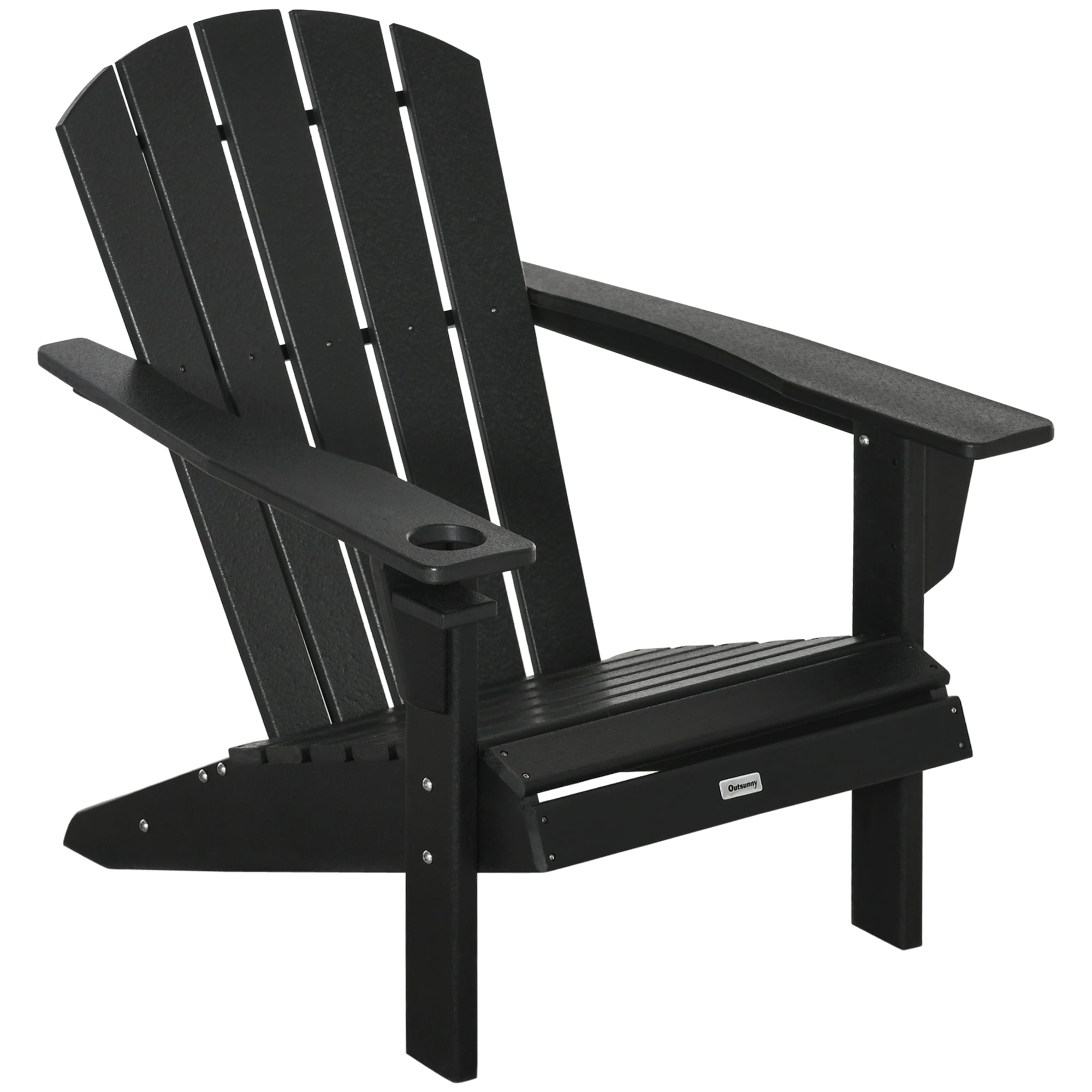 Outsunny Adirondack Chair With Cup Holder HDPE Black Walmart Com   Outsunny Adirondack Chair With Cup Holder HDPE Black Ec6a340a De44 442d 97c0 C700a4d8266d.f62690d8e2c299277012a5167179d88b 