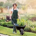 thumbnail image 1 of Outsunny Garden Fencing for Border Edging, Decor 11.5', 4 Pack, Arched, 1 of 11