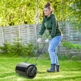 thumbnail image 1 of Outsunny 20-Inch Push/Tow Behind Lawn Roller Filled with 16 Gal Water or Sand, Perfect for Flattening Sod in the Garden, 1 of 10