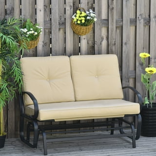 Walmart glider bench hotsell
