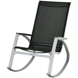 Better homes & gardens belle drive outdoor steel wicker rocking high back chair sale