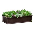 thumbnail image 1 of Outsunny Plastic Cultivation Bed Flower, Veggie Planter for Garden, Backyard, 1 of 10