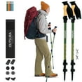 thumbnail image 1 of Outsura Carbon Fiber Hiking Sticks 2 Pack – Professional Grade, Collapsible Trekking & Walking Sticks for hiking, 1 of 6