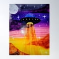thumbnail image 1 of Outta This World (I'M Outta Here) Poster Wall Art, Modern Wall Decor For Living Room Bedroom, 24x36 UNFRAMED, 1 of 3