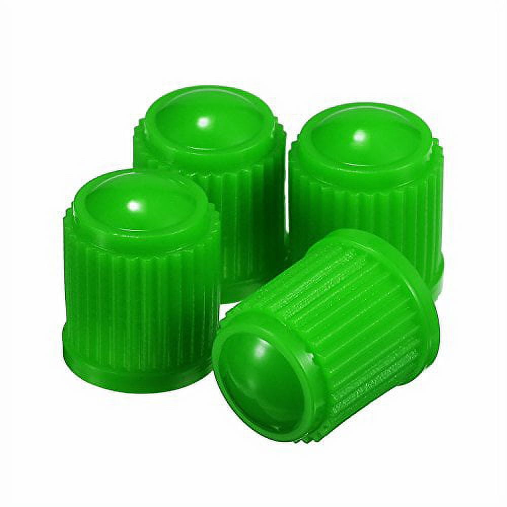Outus 20 Pack Tyre Valve Dust Caps for Car, Motorbike, Trucks, Bike, Bicycle  (Green)