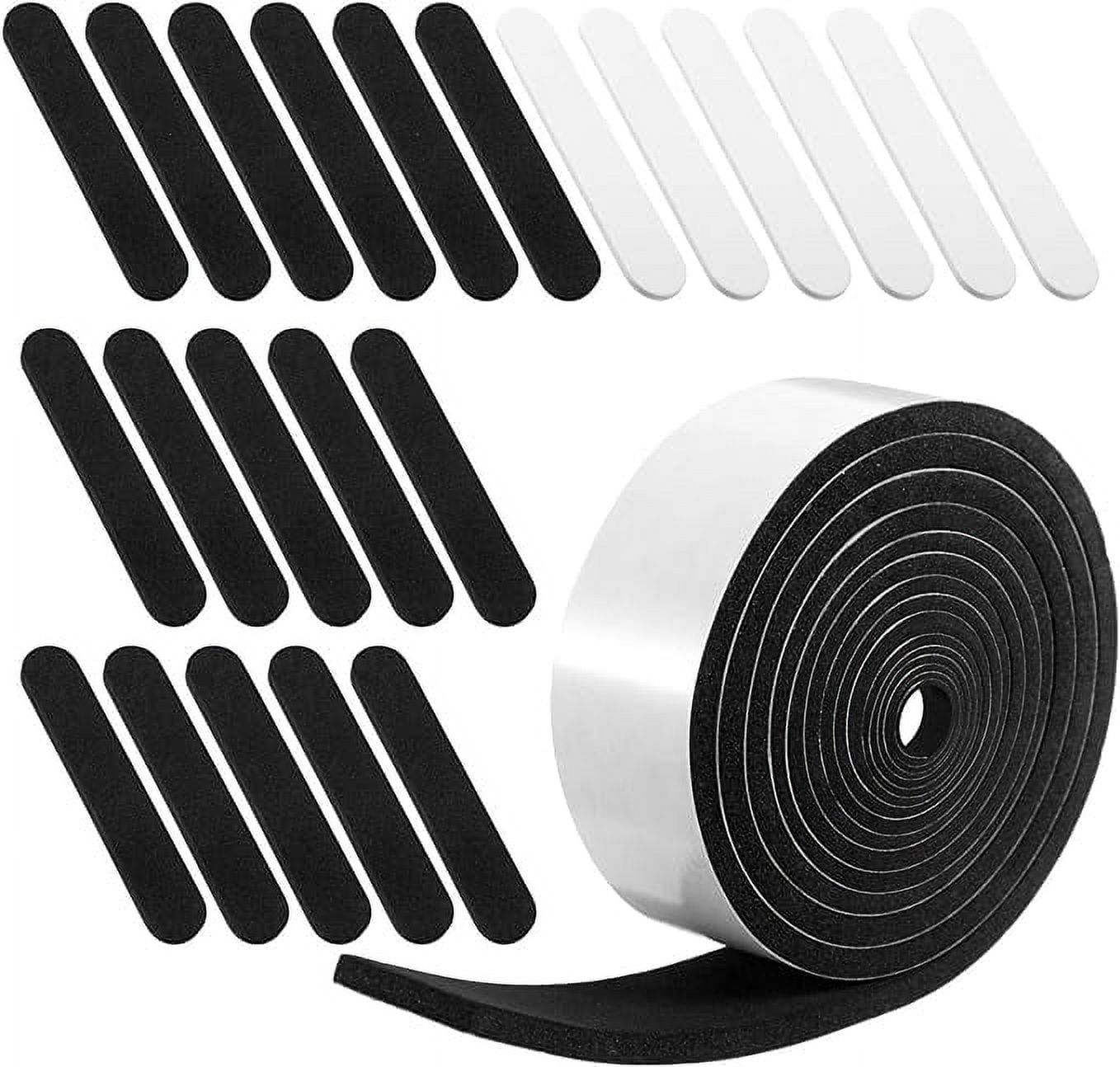 Hat Size Reducers 3 Economy Easy Fit Felt Strips in Black, the