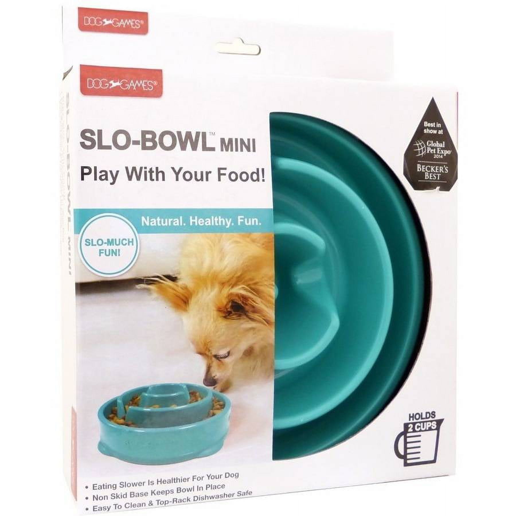 Outward Hound Fun Feeder Dog Bowl Slow Feeder Stop Bloat for Dogs