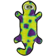 Outward Hound Durablez Stuffing-Free Squeaky Interactive Dog Toy, Tough Plush, Gecko, Green, Large