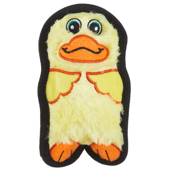 Outward Hound Invincibles Mini Duck Plush Dog Toy, Yellow, XS
