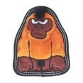 thumbnail image 1 of Outward Hound Invincibles Tough Seamz Gorilla Dog Toy, Orange, Small, 1 of 4
