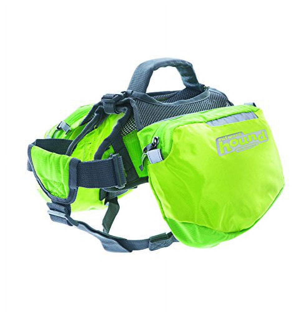 Outward Hound Kyjen 22012 Quick Release Backpack Saddlebag Style Dog Backpack Large Green Walmart