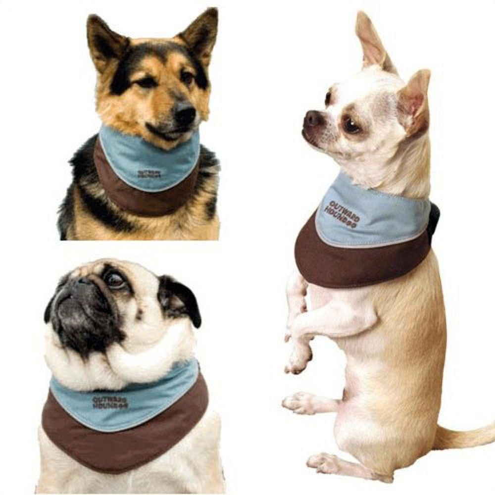 Outward Hound Kyjen Designer Cool-It Bandana, Blue [m]