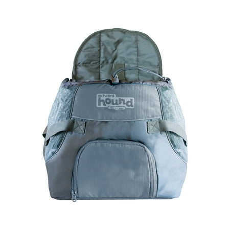 Outward Hound PoochPouch Dog Front Carrier, Grey, Medium