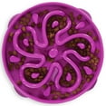thumbnail image 1 of Outward Hound Fun Feeder Slo Bowl, Large Slow Feeder Dog Bowl, 4 Cups, Purple, 1 of 8