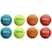 Outward Hound Squeaker Ballz   Squeaky Tiny Tennis Balls for Small Dogs Under 15 lbs, Fetch & Training, X-Small 1.5, 8-Pack