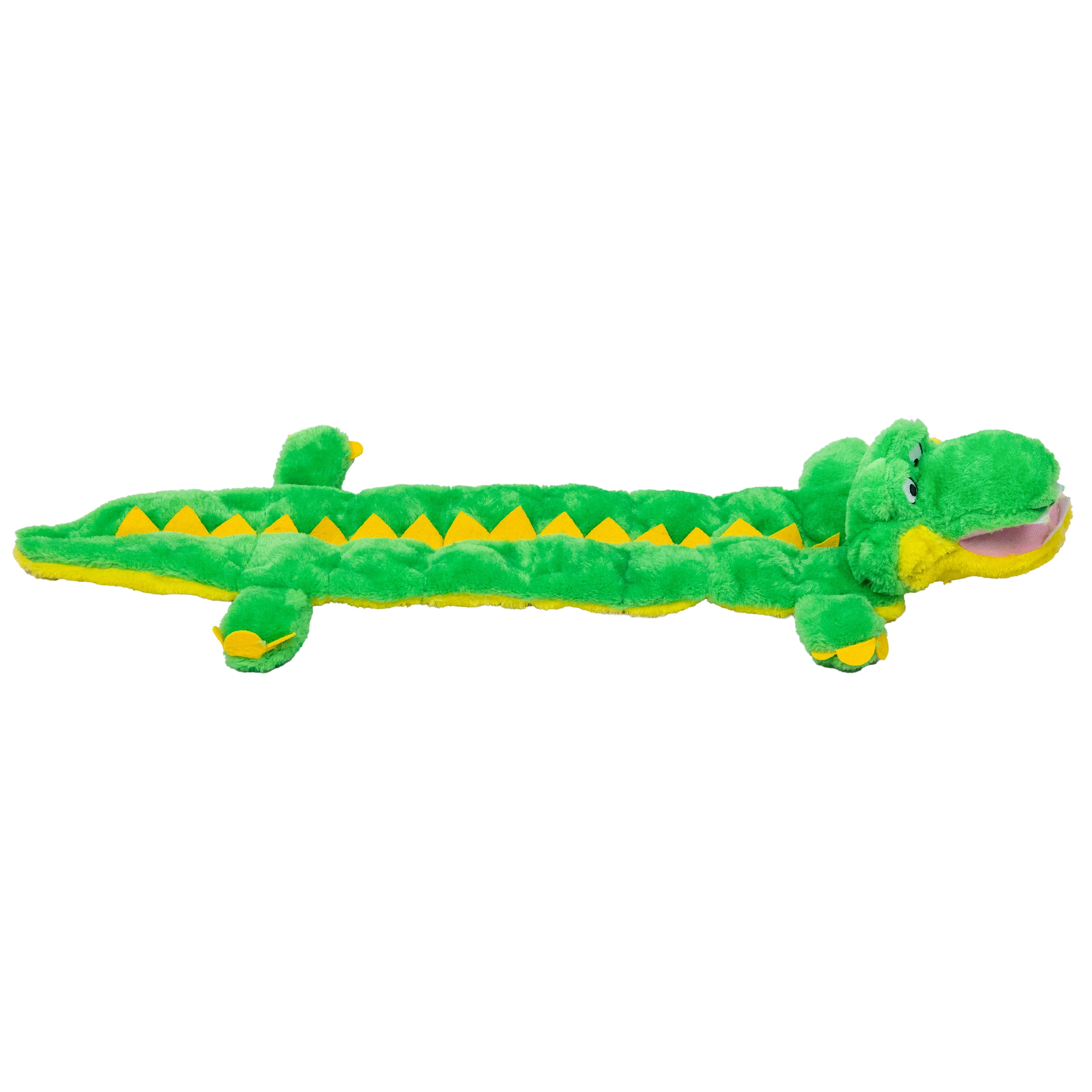 Outward Hound, Squeaker Matz Plush Gator Dog Toy, XL, 16 Squeakers
