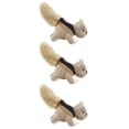 thumbnail image 1 of Outward Hound Squeakin’ Squirrels – 3‑Pack Plush Squeaky Dog Toys for Puppies, Small Dogs & Hide-A-Squirrel Replacements, 1 of 5