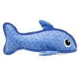 thumbnail image 1 of Outward Hound Xtreme Seamz Dog Toy, Reinforced Seams & Multiple Stitching, Durable Plush with Squeaker, Shark, 12.5”, 1 of 4