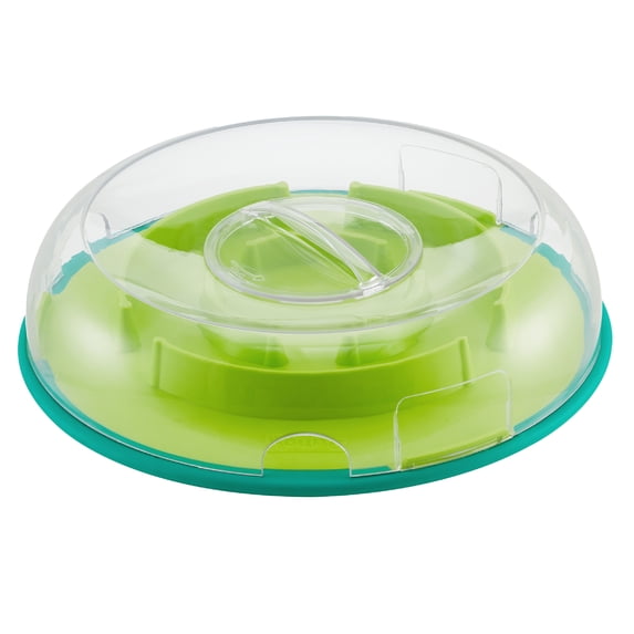 Outward Hound by Nina Ottosson Wobble Bowl Slow Feeder Dog Puzzle, Level 1 Beginner, Multicolored