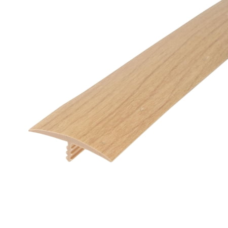 Outwater T-Molding 1-1/4 Inch Natural Maple Woodgrain Flexible Polyethylene Center Barb Tee Moulding 250 Foot Coil