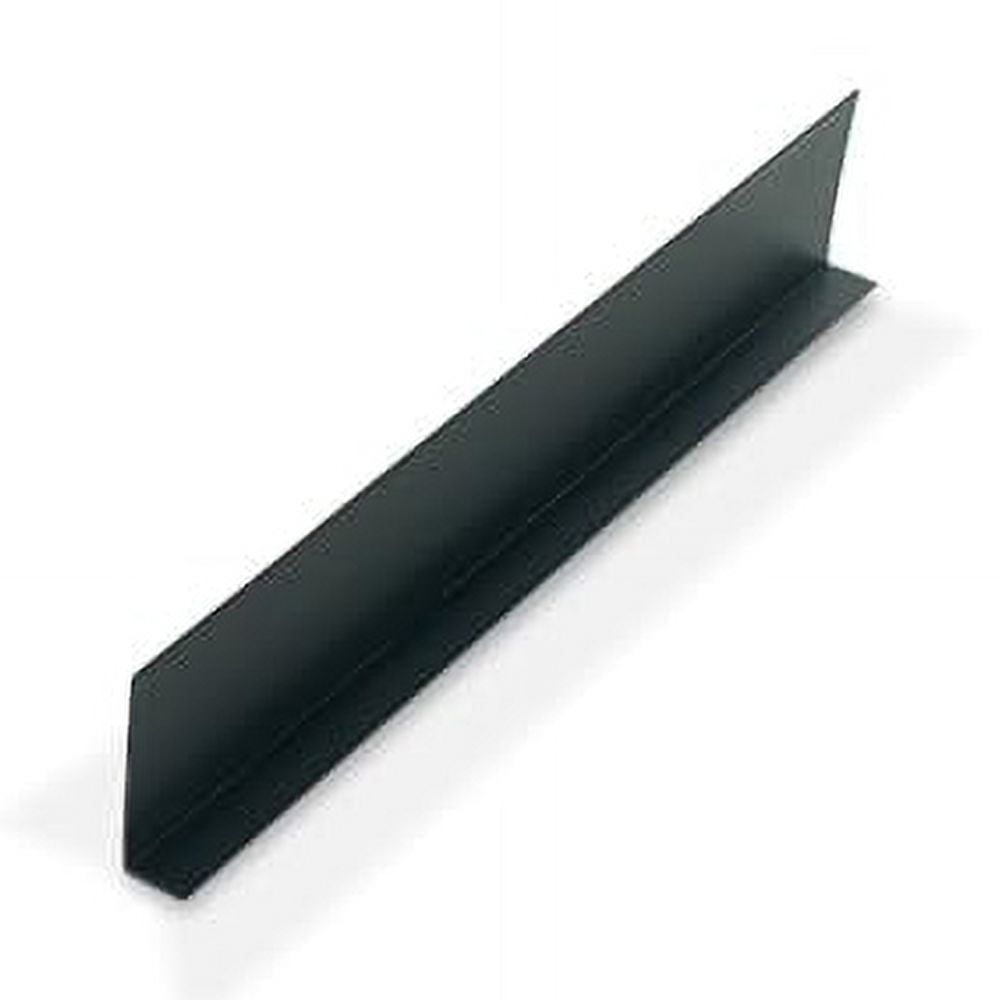 Outwater Plastics White Styrene U-Channel Trim - 1 Inch, 48 Inch Lengths (Pack Of 3), For Edge Protection & Framing